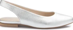 Sling|Horsch Schuhe Sling in Übergrößen Silber