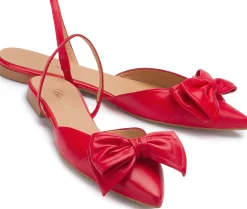 Sling|Sandalen|Horsch Schuhe Sling in Übergrößen Rot