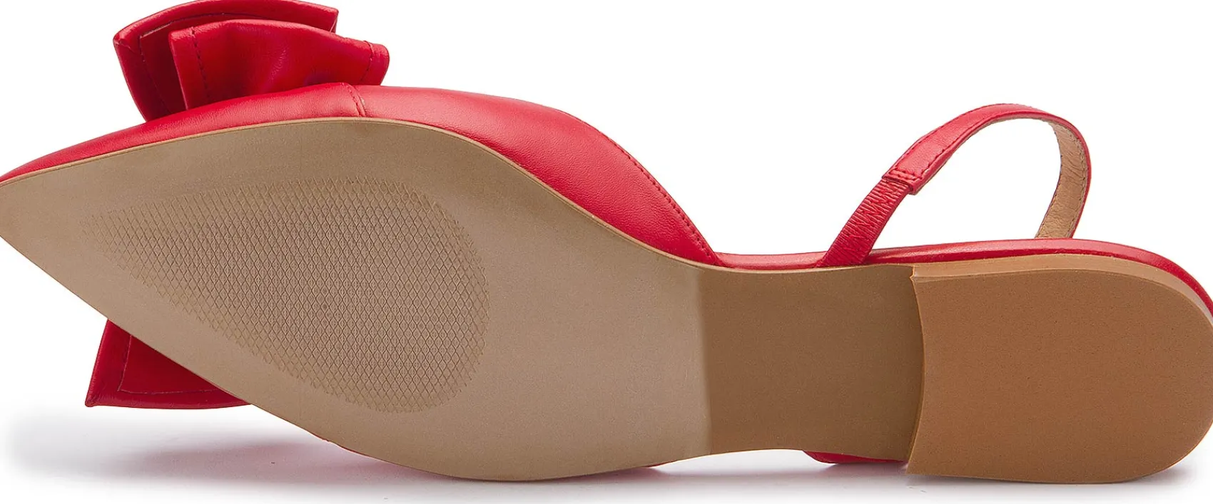 Sling|Sandalen|Horsch Schuhe Sling in Übergrößen Rot