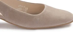Sling|Horsch Schuhe Sling in Übergrößen Beige