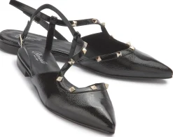 Sling|Sandalen|Horsch Schuhe Sling in Übergrößen Schwarz