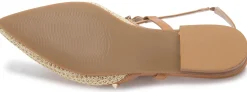 Sling|Sandalen|Horsch Schuhe Sling in Übergrößen Beige