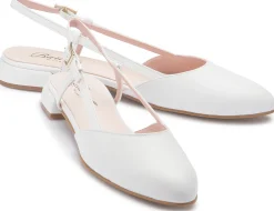 Sling|Sandalen|Horsch Schuhe Sling in Übergrößen Weiß