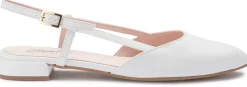 Sling|Sandalen|Horsch Schuhe Sling in Übergrößen Weiß
