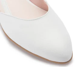 Sling|Sandalen|Horsch Schuhe Sling in Übergrößen Weiß