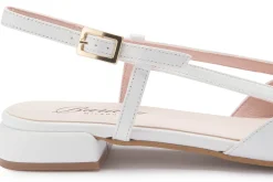 Sling|Sandalen|Horsch Schuhe Sling in Übergrößen Weiß