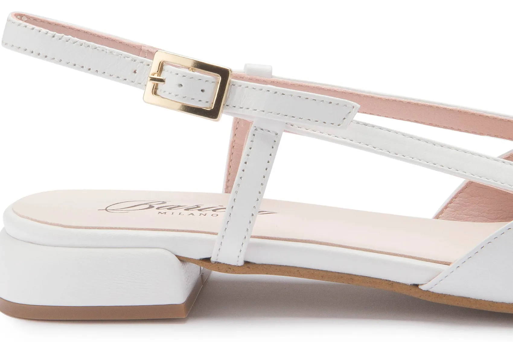 Sling|Sandalen|Horsch Schuhe Sling in Übergrößen Weiß