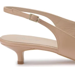 Sling|Sandalen|Horsch Schuhe Sling in Übergrößen Beige