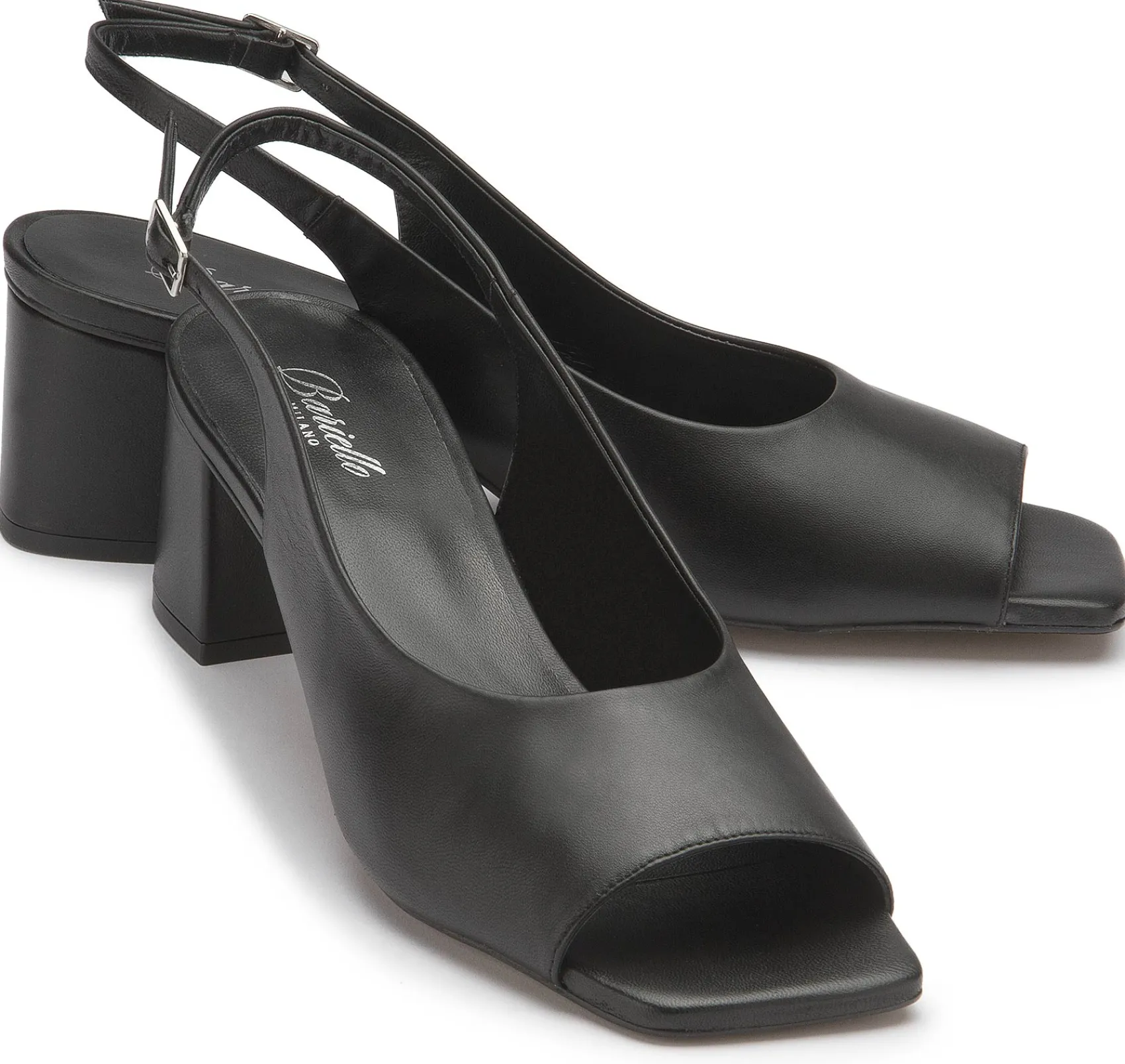 Sandalen|Horsch Schuhe Sling in Untergrößen Schwarz