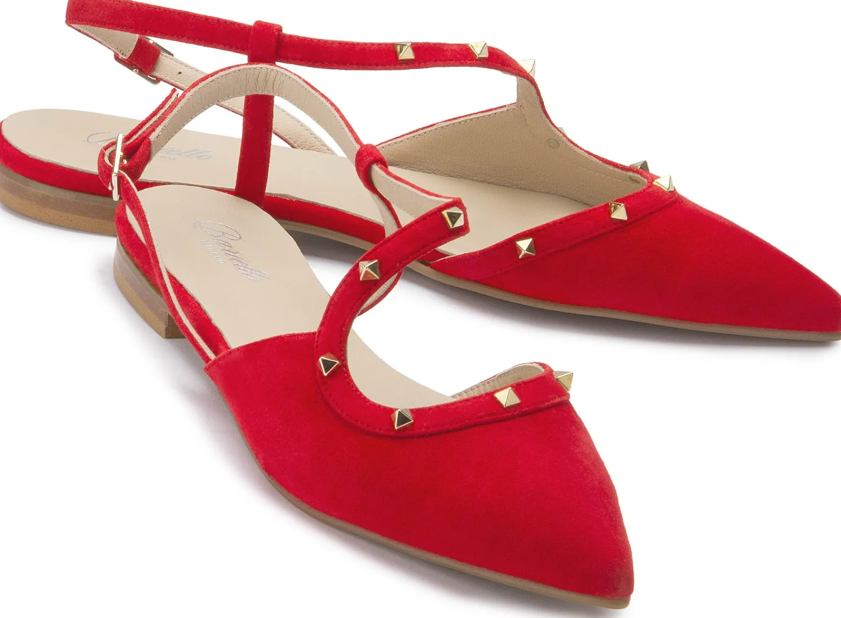 Sling|Sandalen|Horsch Schuhe Sling in Untergrößen Rot