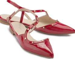 Sling|Sandalen|Horsch Schuhe Sling in Untergrößen Rot