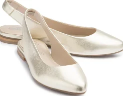 Sling|Sandalen|Horsch Schuhe Sling in Untergrößen Gold