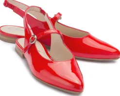 Sling|Ballerinas|Horsch Schuhe Sling in Untergrößen Rot