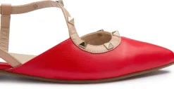 Sling|Sandalen|Horsch Schuhe Sling in Untergrößen Rot