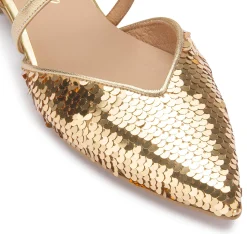 Sling|Sandalen|Horsch Schuhe Sling in Untergrößen Gold