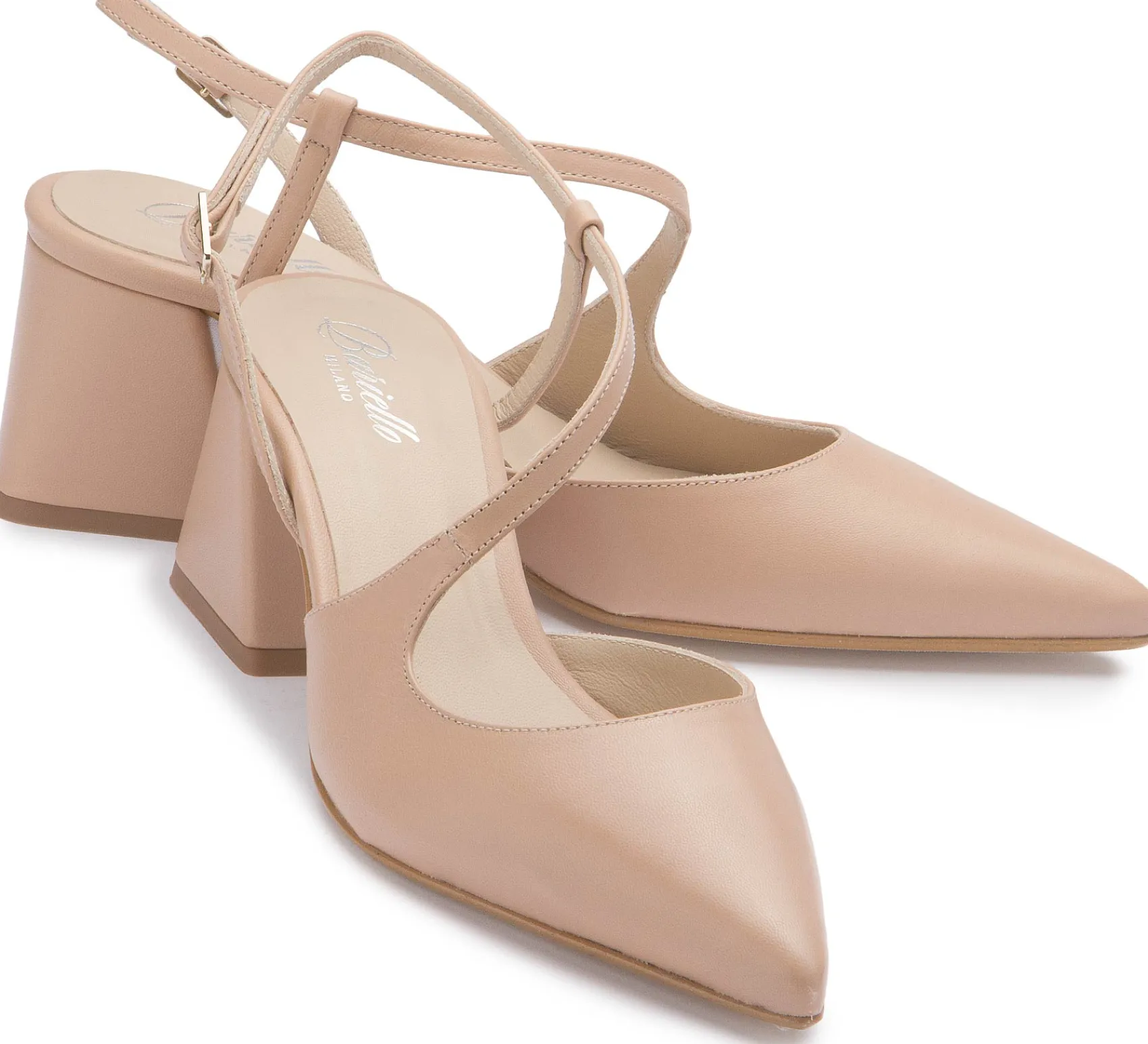 Pumps|Horsch Schuhe Sling Pumps in Übergrößen Beige