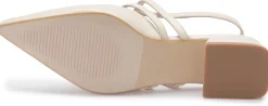 Sling|Sandalen|Horsch Schuhe Sling Pumps in Übergrößen Weiß