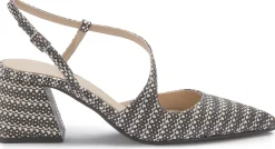 Sling|Pumps|Horsch Schuhe Sling Pumps in Übergrößen Weiß