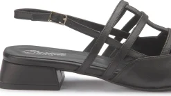 Sling|Sandalen|Horsch Schuhe Sling Pumps in Übergrößen Schwarz