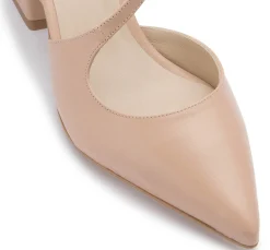 Sling|Pumps|Horsch Schuhe Sling Pumps in Untergrößen Beige