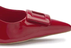 Sling|Sandalen|Horsch Schuhe Sling-Pumps in Übergrößen Rot