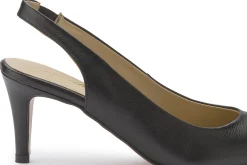 Sling|Pumps|Horsch Schuhe Sling-Pumps in Übergrößen Schwarz