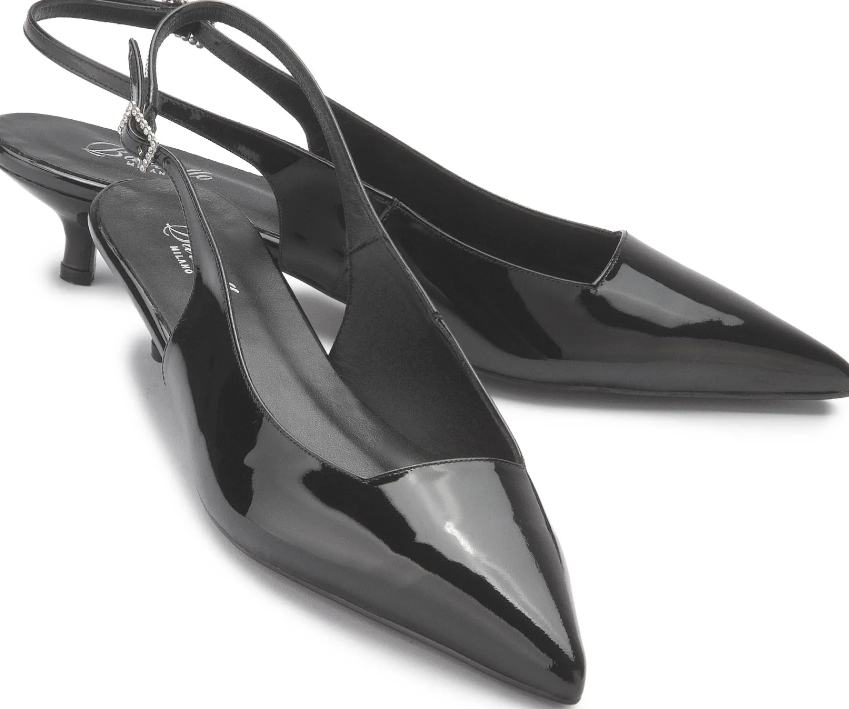 Pumps|Sling|Horsch Schuhe Sling-Pumps in Untergrößen Schwarz