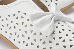 Slipper|Horsch Schuhe Slipper in Übergrößen Weiß