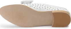 Slipper|Horsch Schuhe Slipper in Übergrößen Weiß