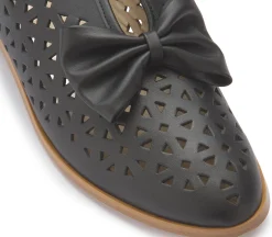 Slipper|Horsch Schuhe Slipper in Übergrößen Schwarz