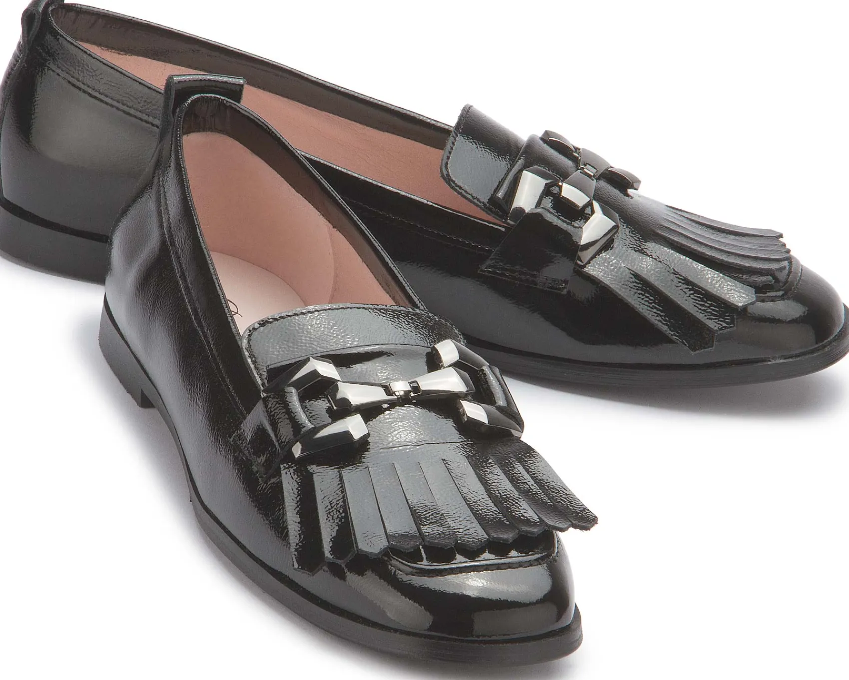 Slipper|Horsch Schuhe Slipper in Übergrößen Schwarz