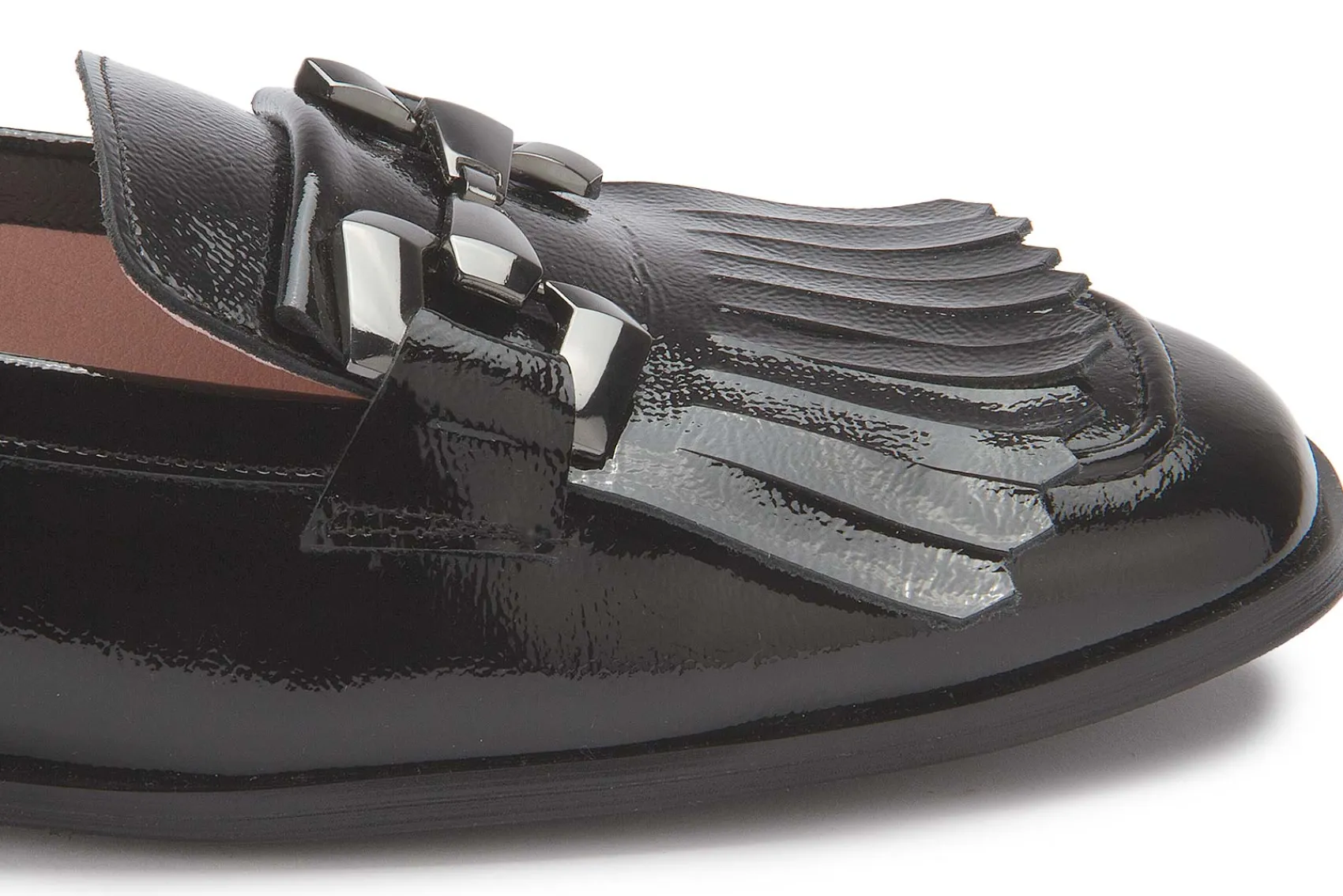 Slipper|Horsch Schuhe Slipper in Übergrößen Schwarz