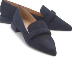 Slipper|Horsch Schuhe Slipper in Übergrößen Blau
