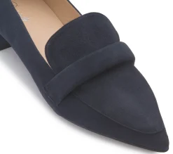 Slipper|Horsch Schuhe Slipper in Übergrößen Blau