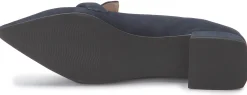 Slipper|Horsch Schuhe Slipper in Übergrößen Blau