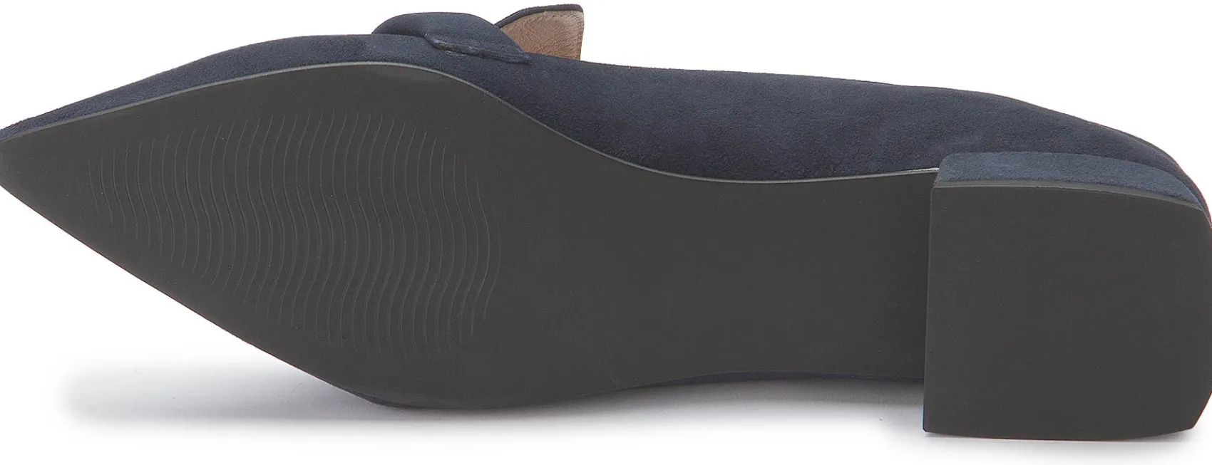 Slipper|Horsch Schuhe Slipper in Übergrößen Blau