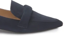 Slipper|Horsch Schuhe Slipper in Übergrößen Blau