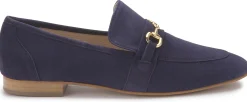 Slipper|Horsch Schuhe Slipper in Übergrößen Blau