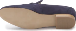 Slipper|Horsch Schuhe Slipper in Übergrößen Blau