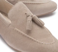 Slipper|Horsch Schuhe Slipper in Übergrößen Beige