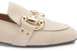 Slipper|Horsch Schuhe Slipper in Übergrößen Beige