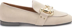 Slipper|Horsch Schuhe Slipper in Übergrößen Beige