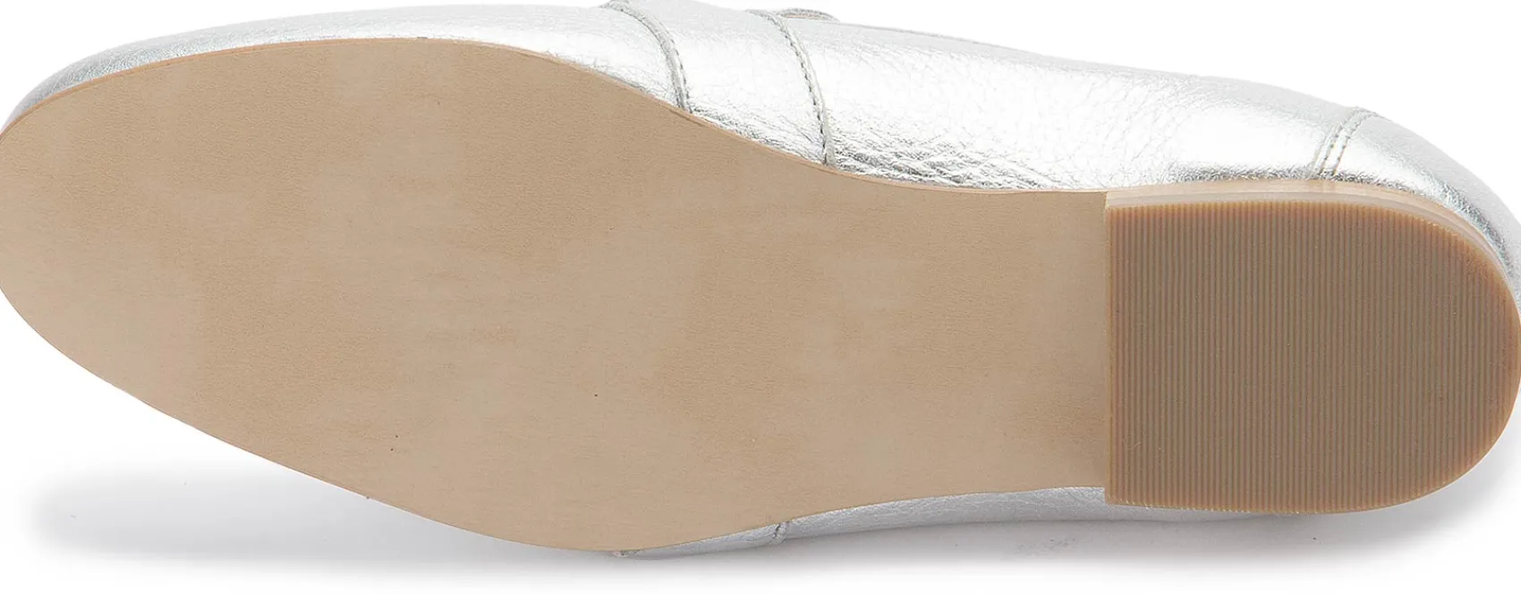 Slipper|Horsch Schuhe Slipper in Übergrößen Silber