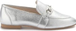 Slipper|Horsch Schuhe Slipper in Übergrößen Silber