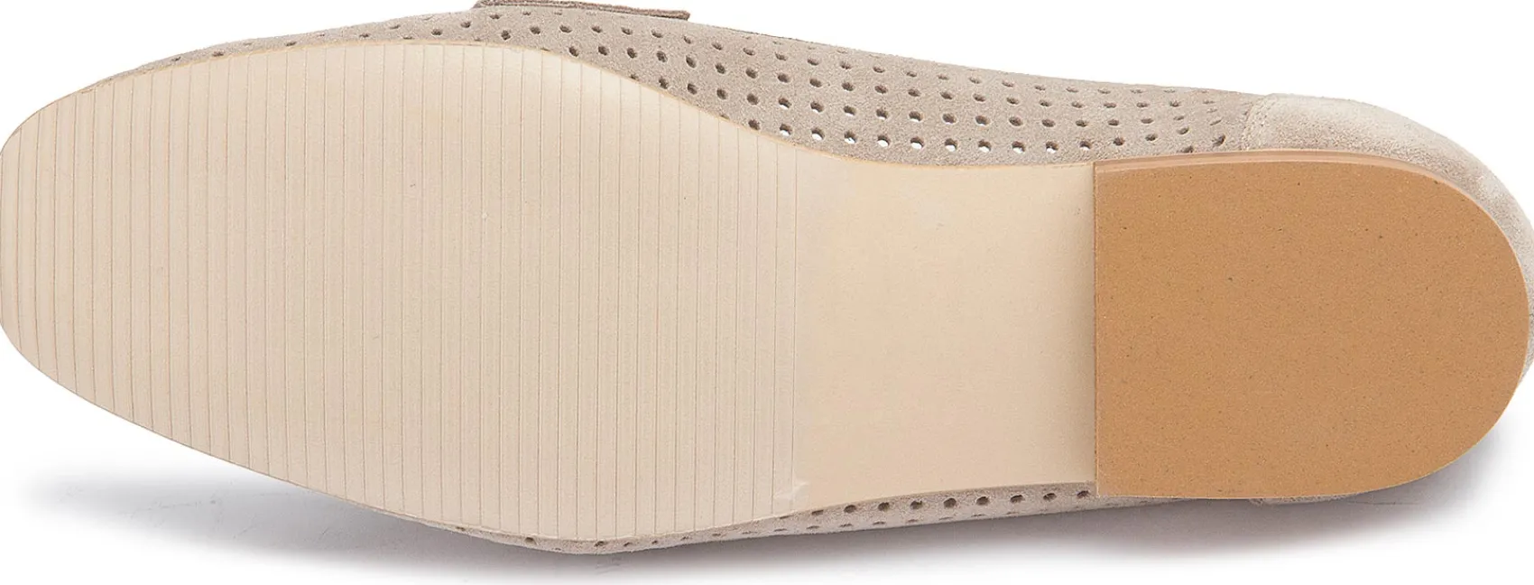 Slipper|Horsch Schuhe Slipper in Übergrößen Beige
