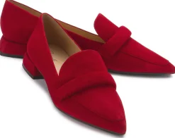 Slipper|Horsch Schuhe Slipper in Übergrößen Rot