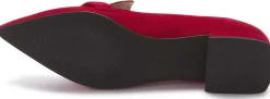 Slipper|Horsch Schuhe Slipper in Übergrößen Rot