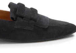 Slipper|Horsch Schuhe Slipper in Übergrößen Blau