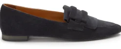 Slipper|Horsch Schuhe Slipper in Übergrößen Blau