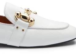 Slipper|Horsch Schuhe Slipper in Übergrößen Weiß